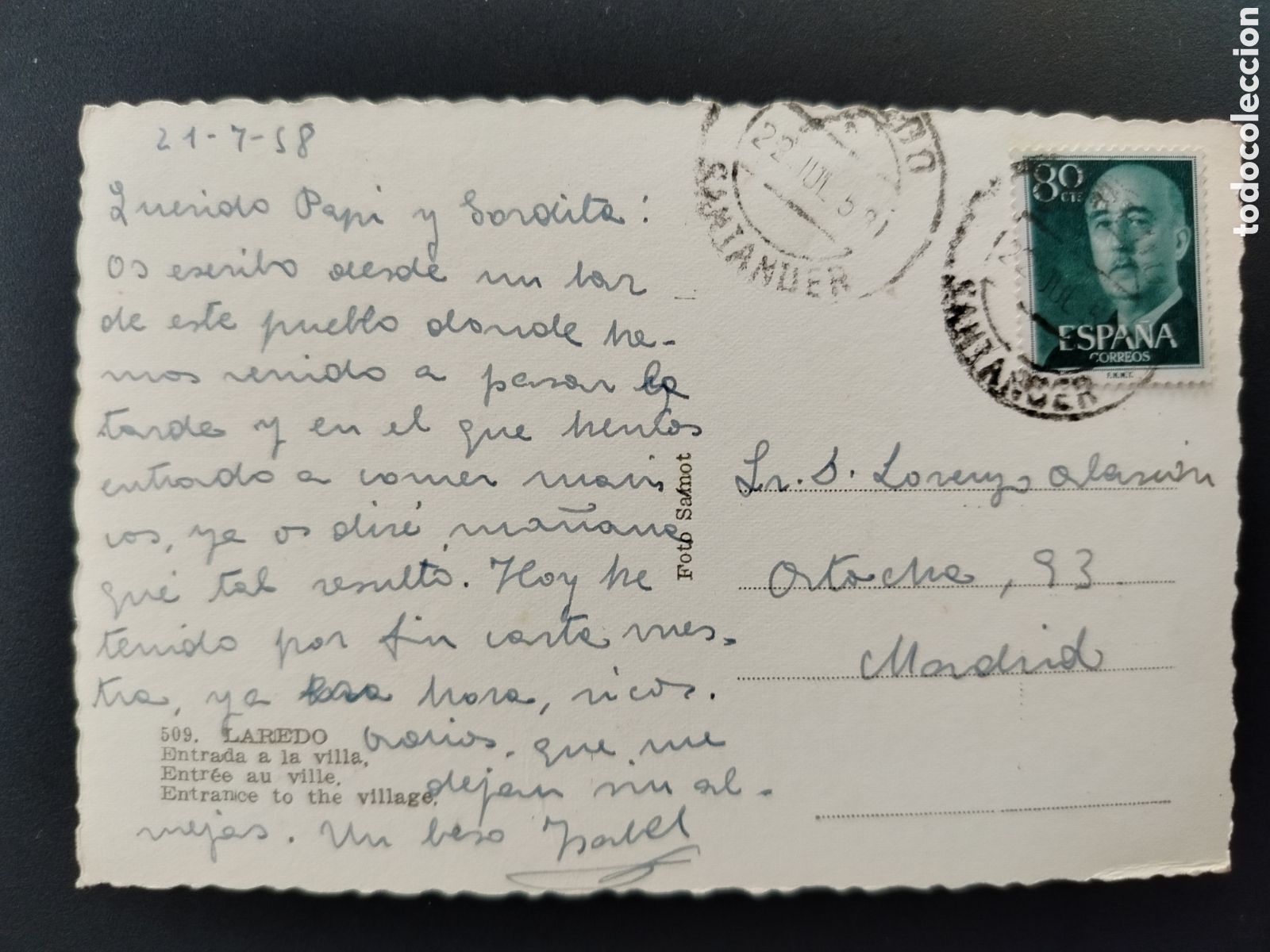Postales: POSTAL LAREDO (SANTANDER) - Foto 2