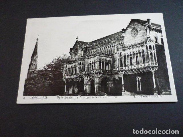 Postales: COMILLAS CANTABRIA PALACIO DE LOS MARQUESES DE COMILLAS - Foto 1
