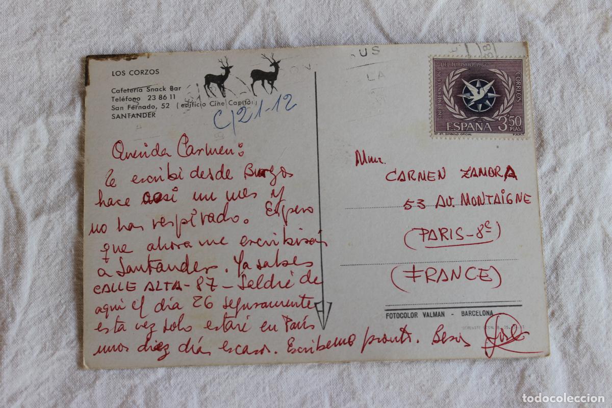 Postales: LOS CORZOS CAFETERIA SNACK BAR SANTANDER - Foto 2