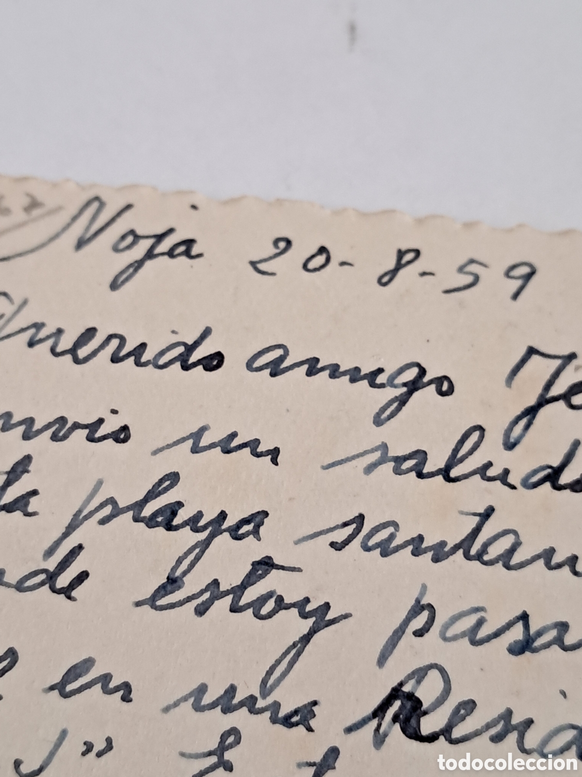 Postales: Postal Noja(Cantabria) 1959 - Foto 6