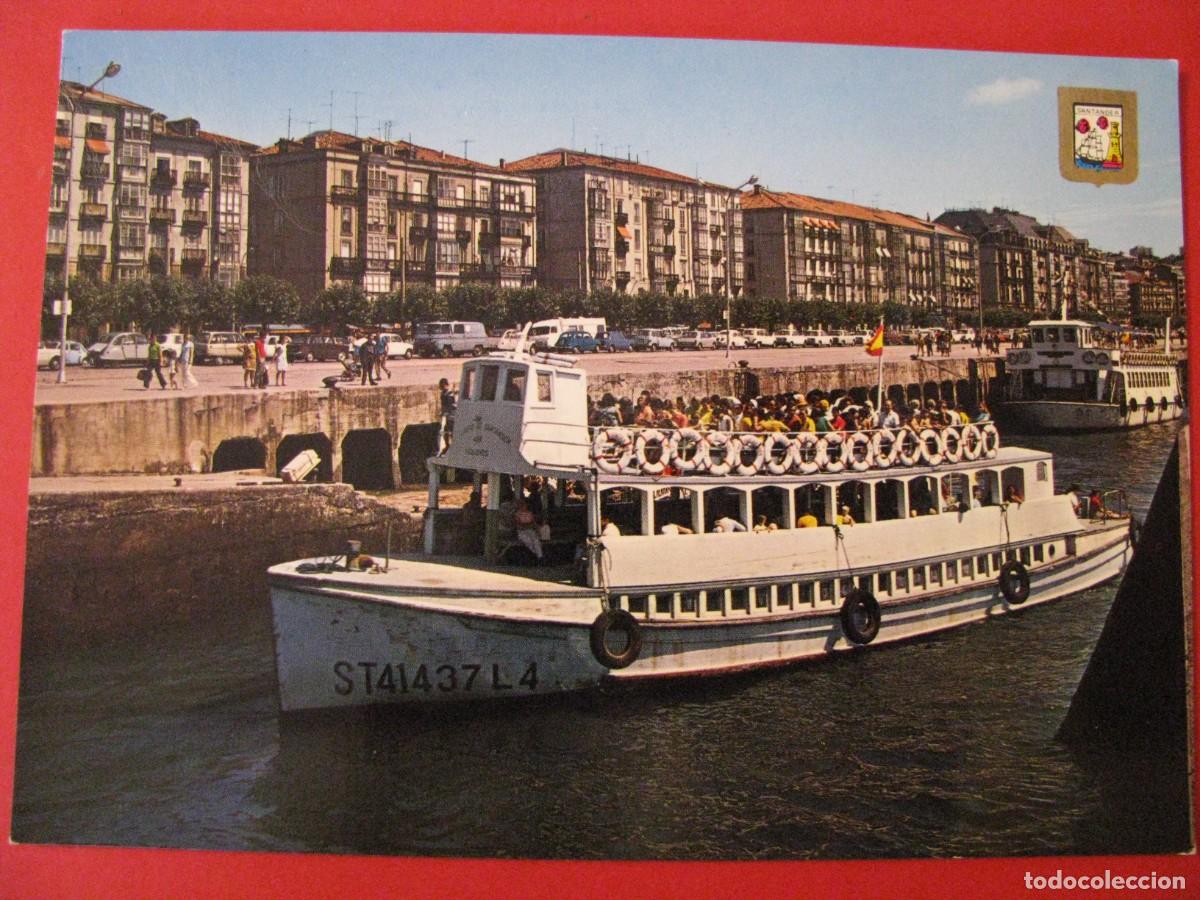 Postales: POSTAL DE SANTANDER. EMBARCADERO. DOMINGUEZ. - Foto 1
