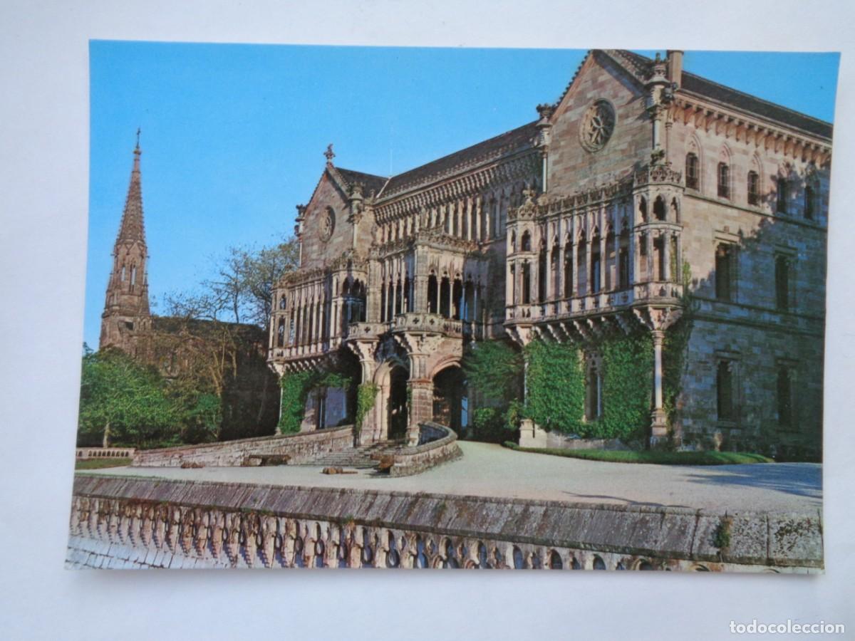 Postales: POSTAL DE COMILLAS ( CANTABRIA ): PALACIO DEL MARQUES DE COMILLAS - Foto 1