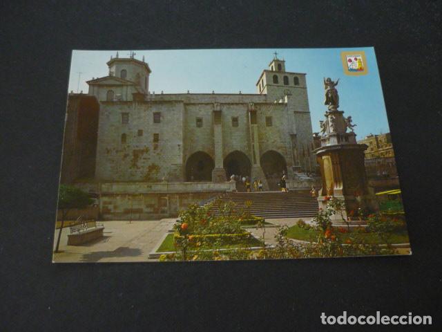 Postales: SANTANDER PLAZA DE LA ASUNCION Y CATEDRAL - Foto 1