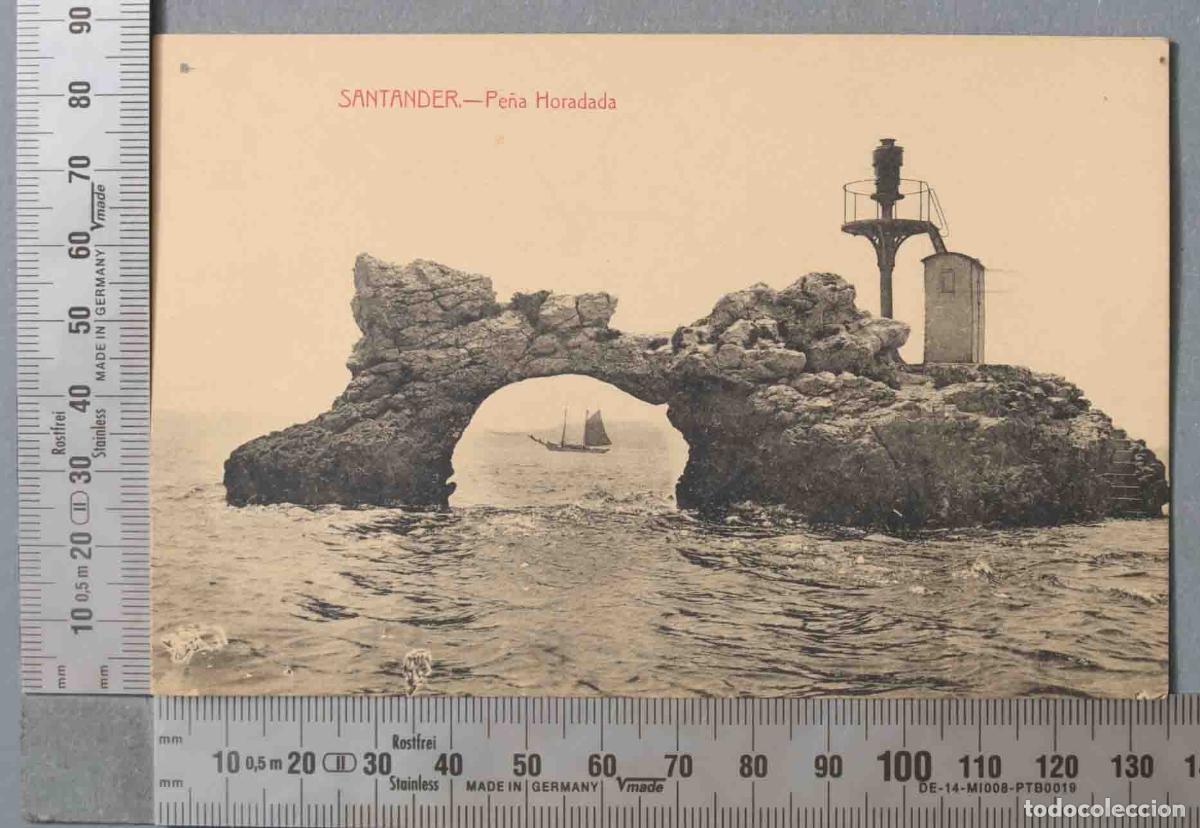 Postales: POSTAL SANTANDER PE&Ntilde;A HORADADA - Foto 1