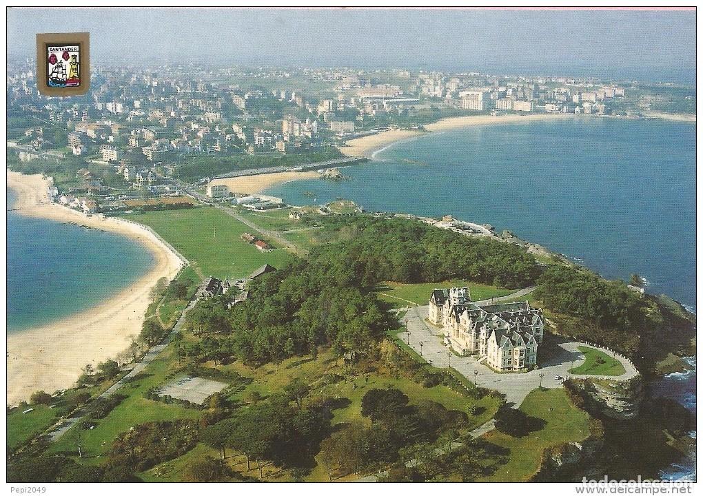 Postales: :::: A265 - POSTAL - SANTANDER - PENINSULA DE LA MAGDALENA - Foto 1