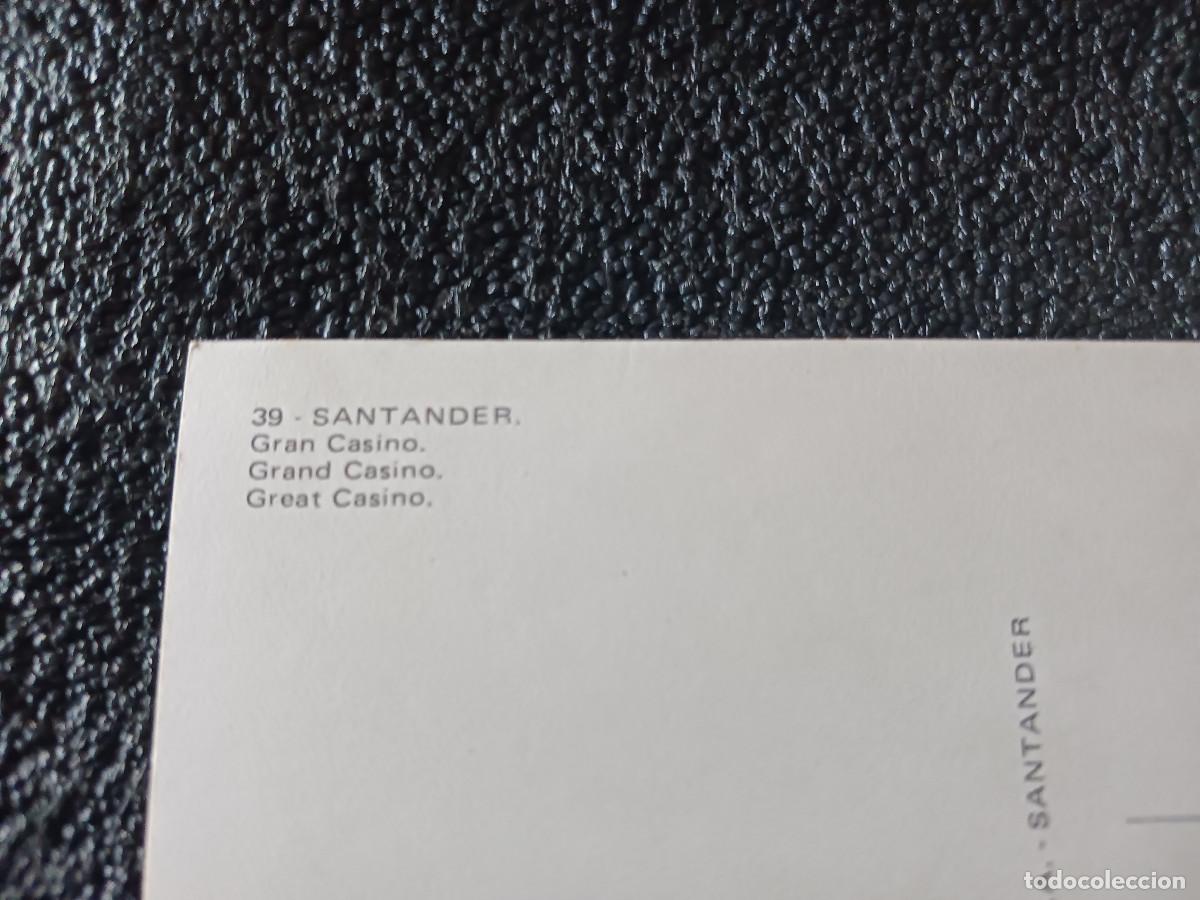Postales: 39 santander, gran casino, ed. bedia - Foto 2