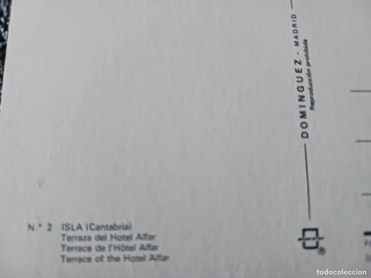 Postales: 2 isla, cantabria, ed. dominguez - Foto 2