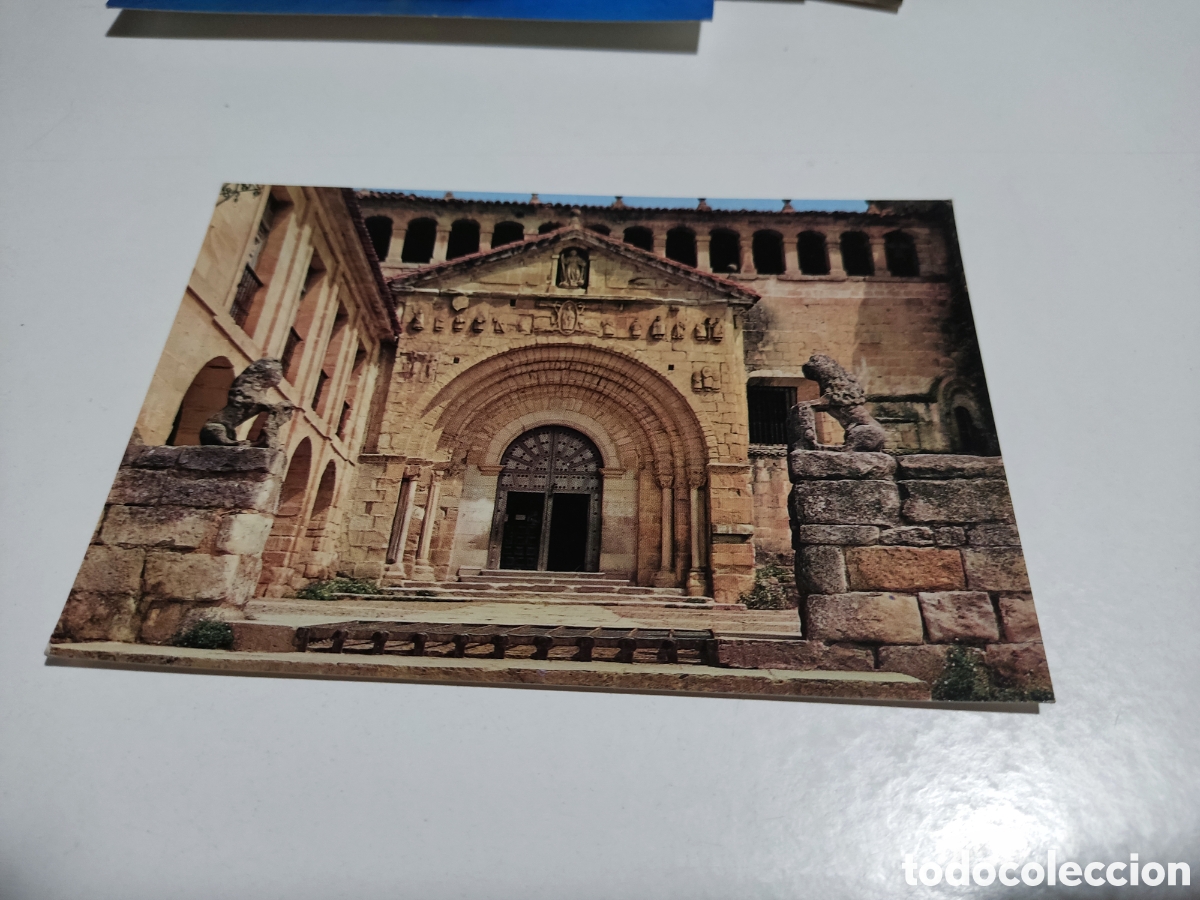 Postales: Postal Santillana, Colegiata - Foto 1
