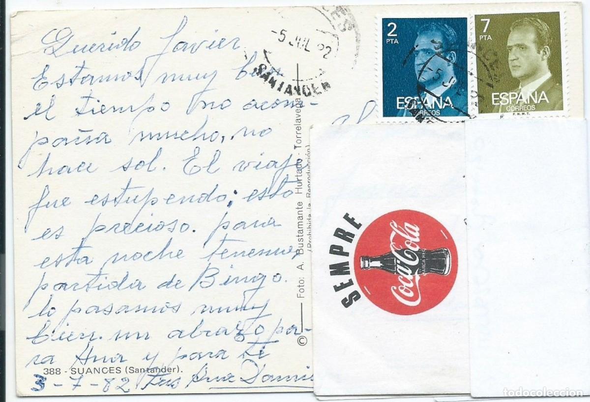 Postales: SUANCES.- SANTANDER / ESPA&Ntilde;A - Foto 2