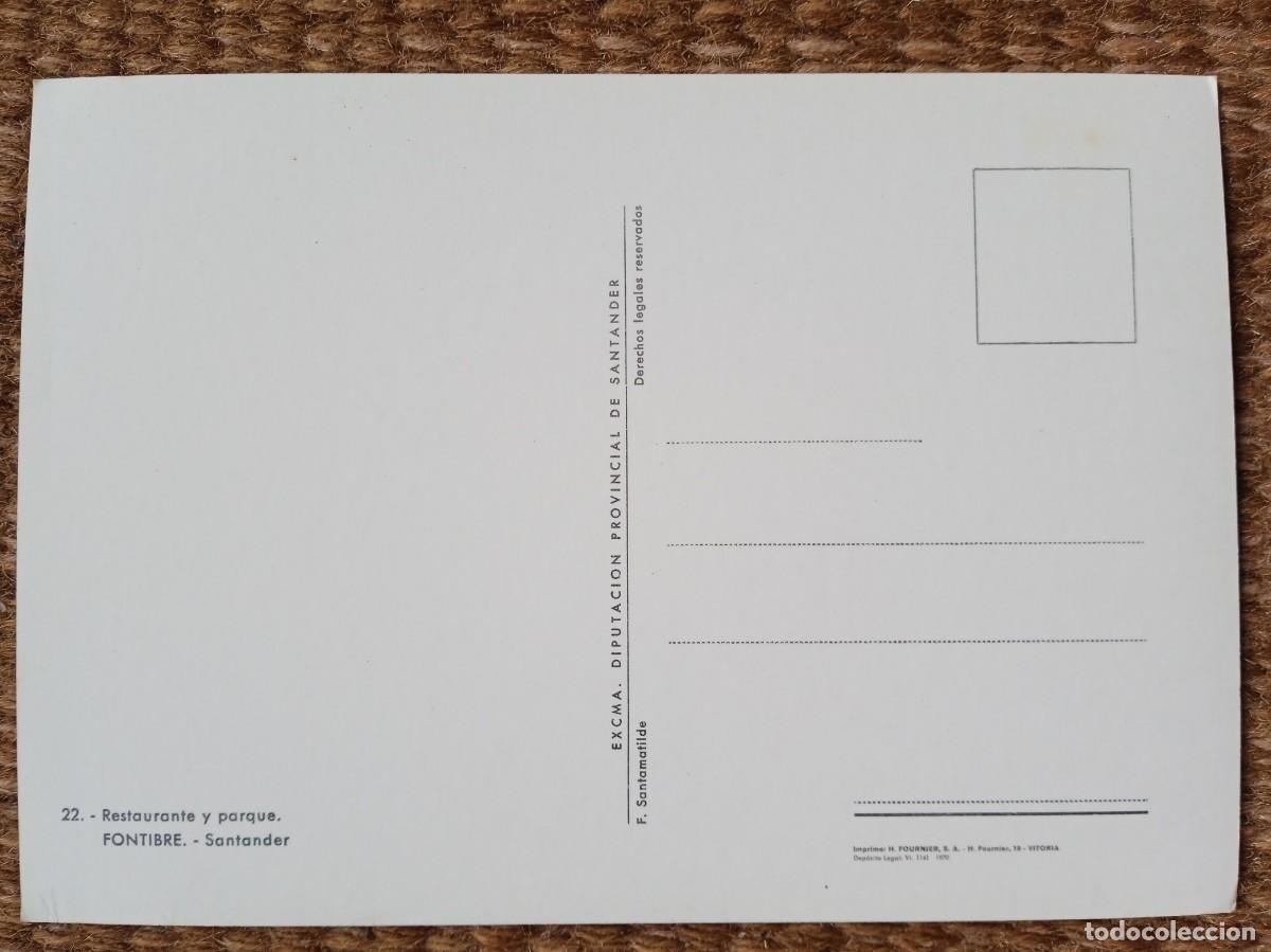 Postales: FONTIBRE - CANTABRIA - RESTAURANTE - Foto 2
