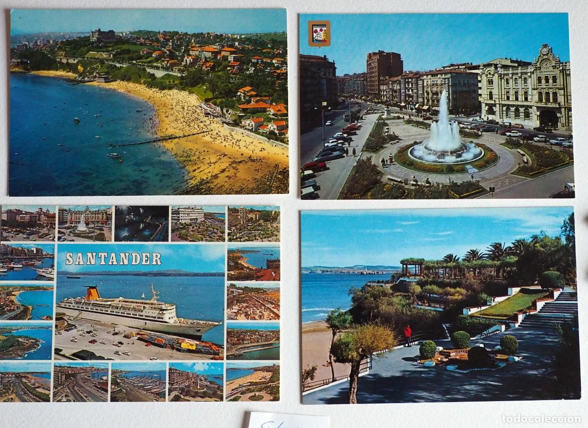 Postales: LOTE DE 20 POSTALES DE SANTANDER Y PROVINCIA - Foto 2