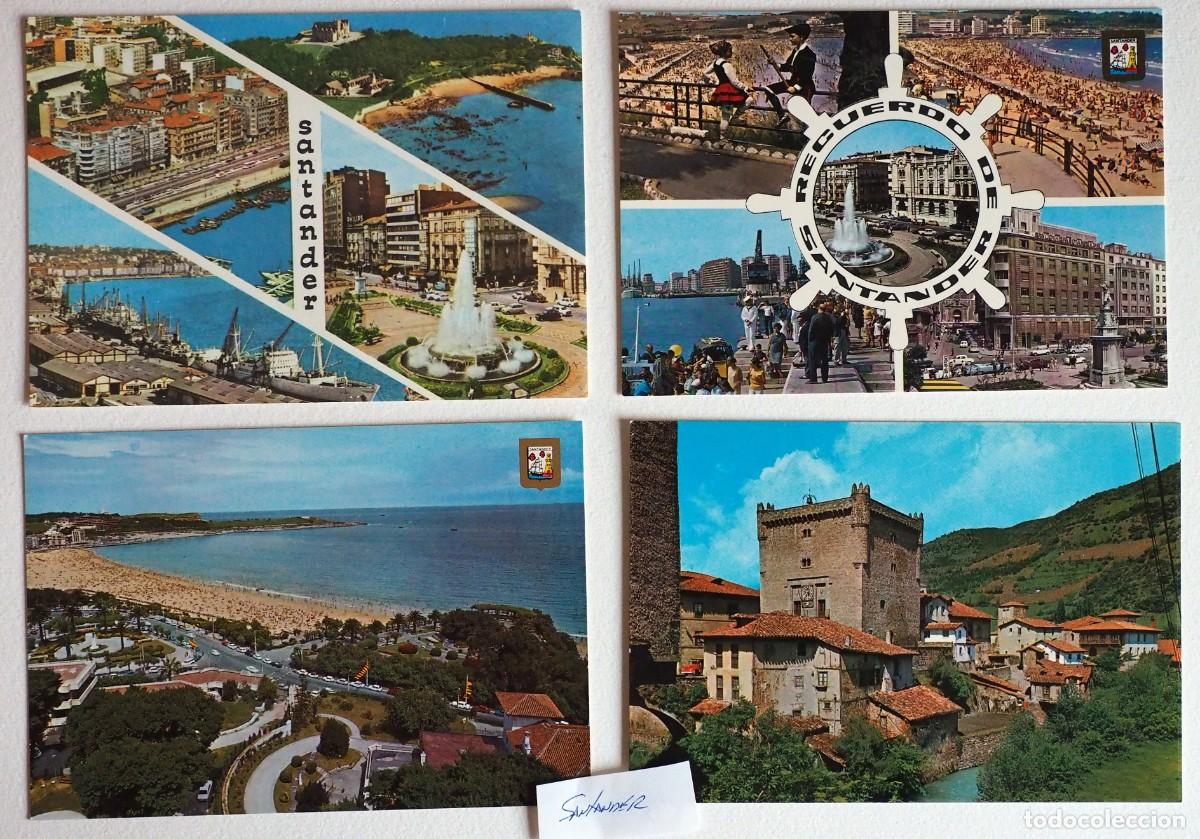 Postales: LOTE DE 20 POSTALES DE SANTANDER Y PROVINCIA - Foto 3