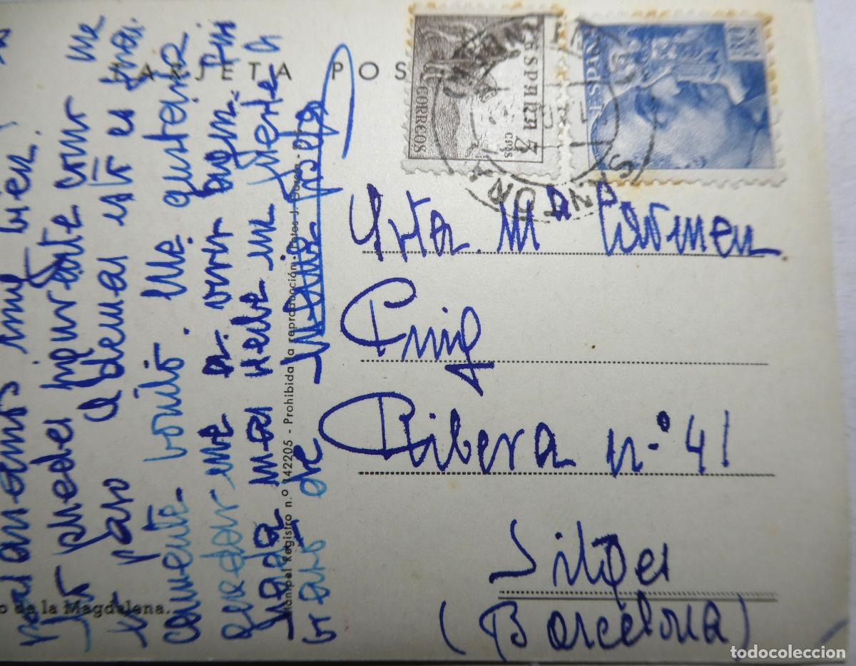 Postales: Postal de SANTANDER, PALACIO DE LA MAGDALENA, circulada - Foto 2