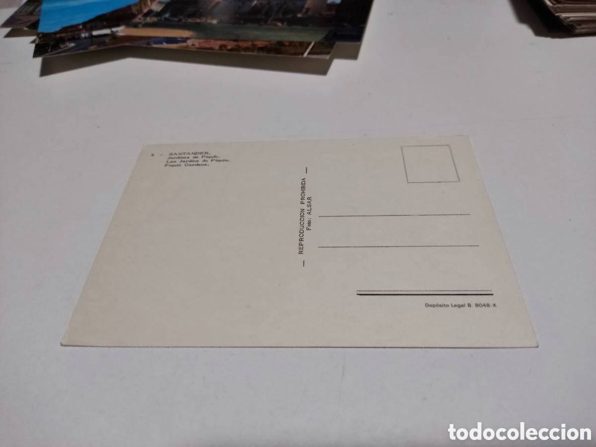 Postales: Postal Santander jardines - Foto 2