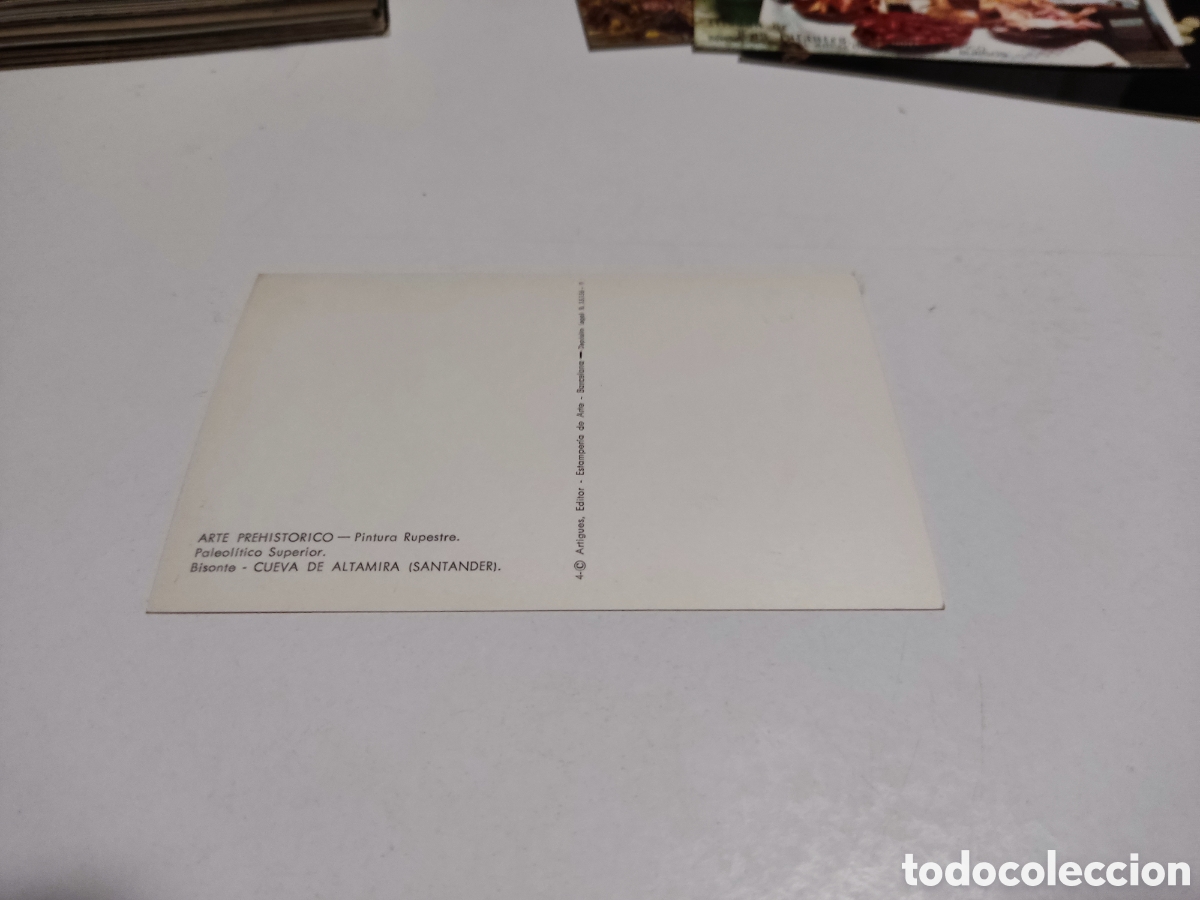 Postales: Postal bisonte cueva de Altamira - Foto 2