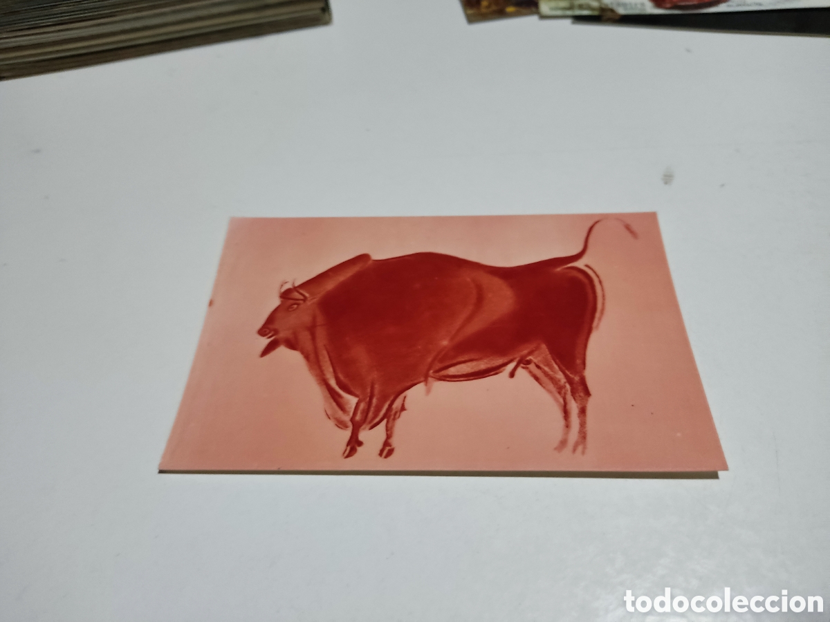 Postales: Postal bisonte cueva de Altamira - Foto 1