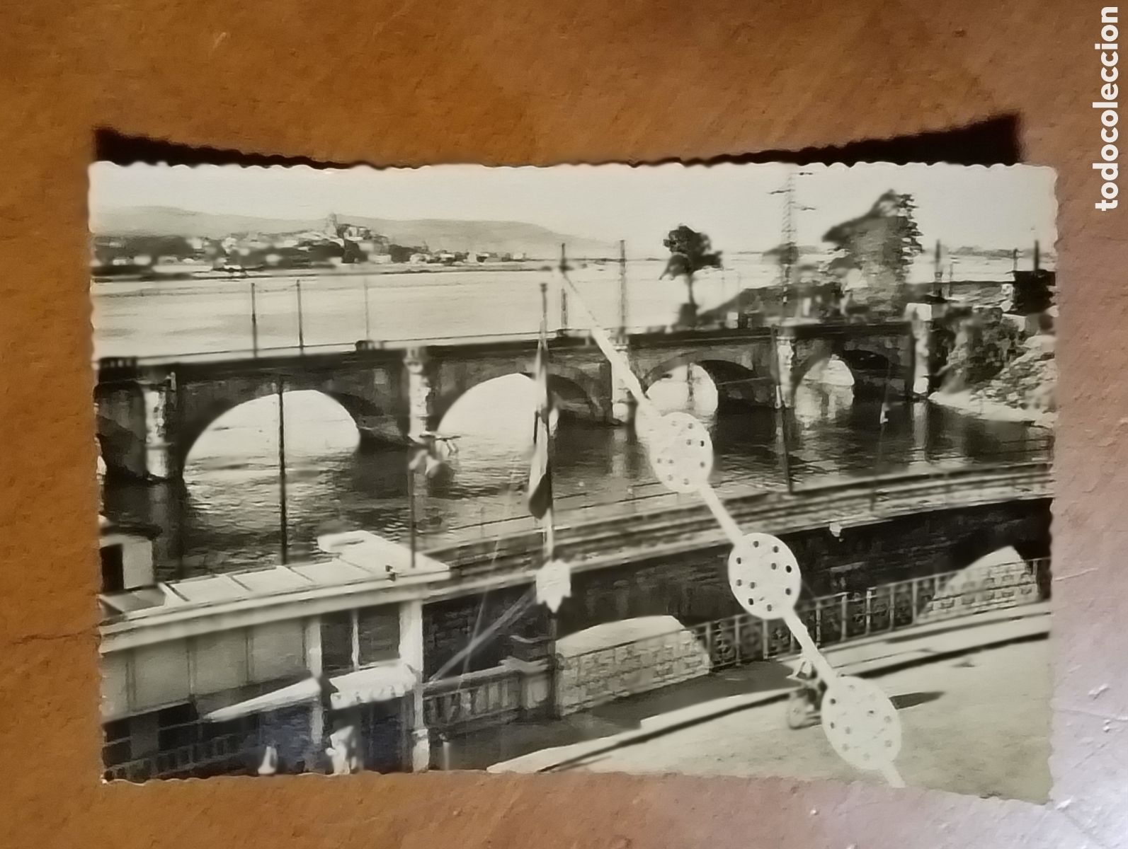 Postales: POSTAL DE IRUN - PUENTE INTERNACIONAL .SIN CIRCULAR - Foto 1
