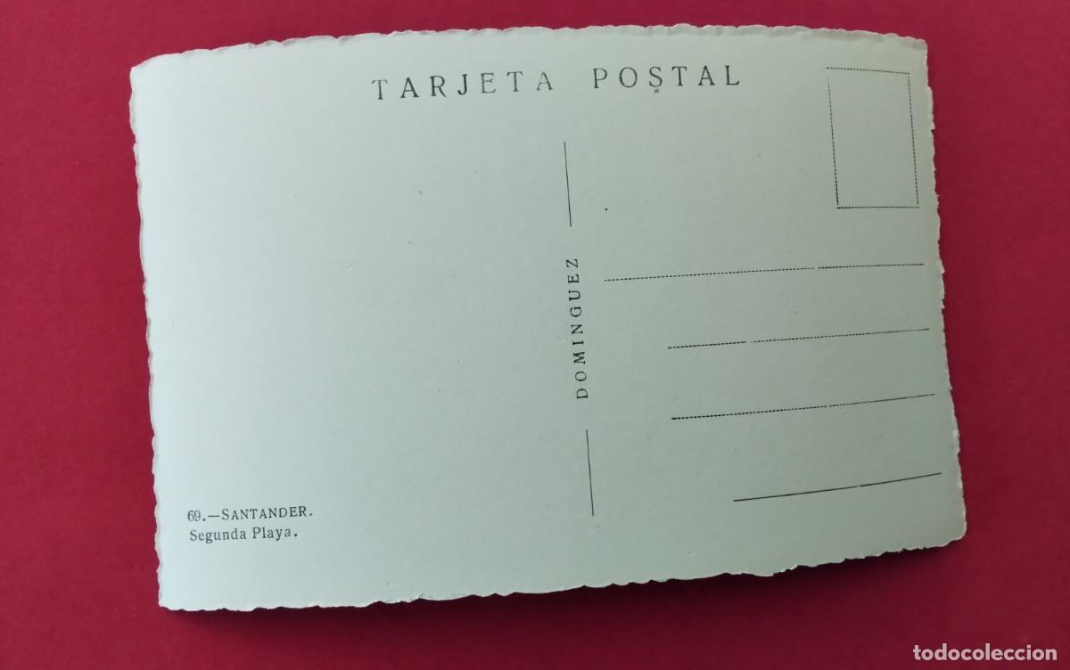 Postales: SANTANDER , POSTAL ANTIGUA , BLANCO Y NEGRO , - Foto 3