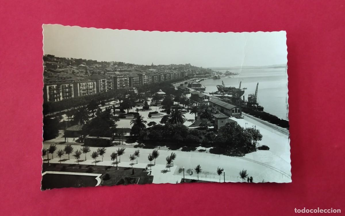 Postales: SANTANDER , POSTAL ANTIGUA , BLANCO Y NEGRO , - Foto 2