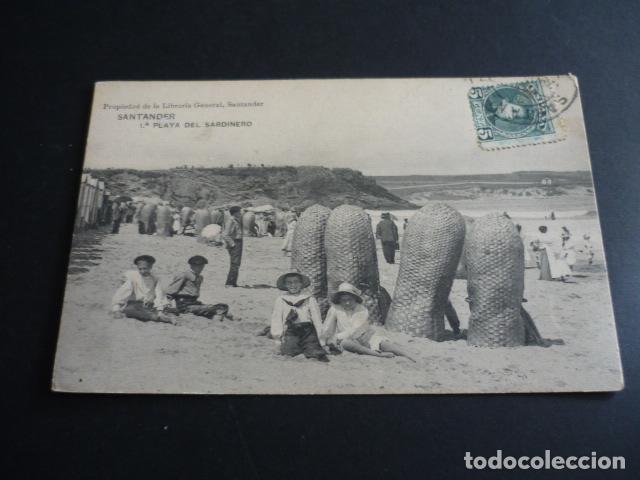 Postales: SANTANDER PRIMERA PLAYA DEL SARDINERO - Foto 1