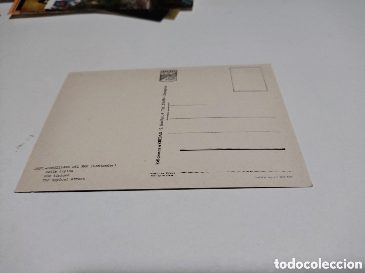 Postales: Postal Santillana del Mar - Foto 2