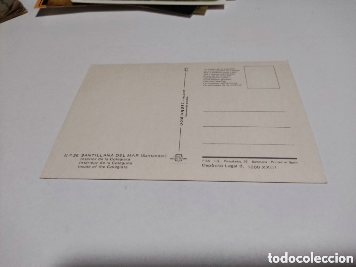 Postales: Postal Santillana del Mar - Foto 2
