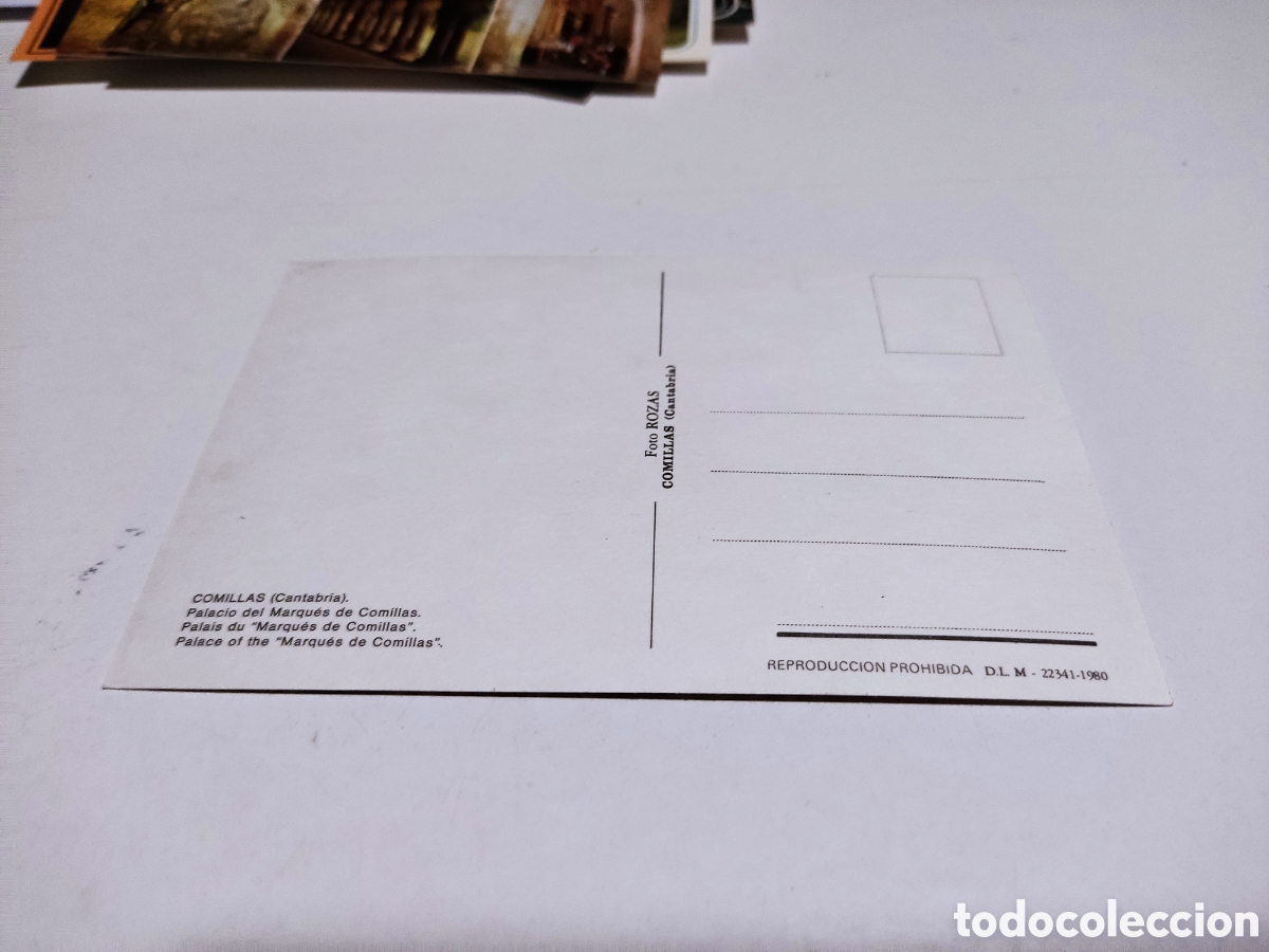 Postales: Postal Comillas palacio - Foto 2