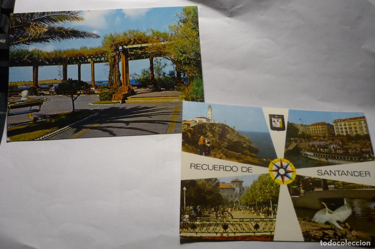 Postales: lote postales santander &iexcl;&iexcl;1 escrita&iexcl;&iexcl; cm - Foto 1
