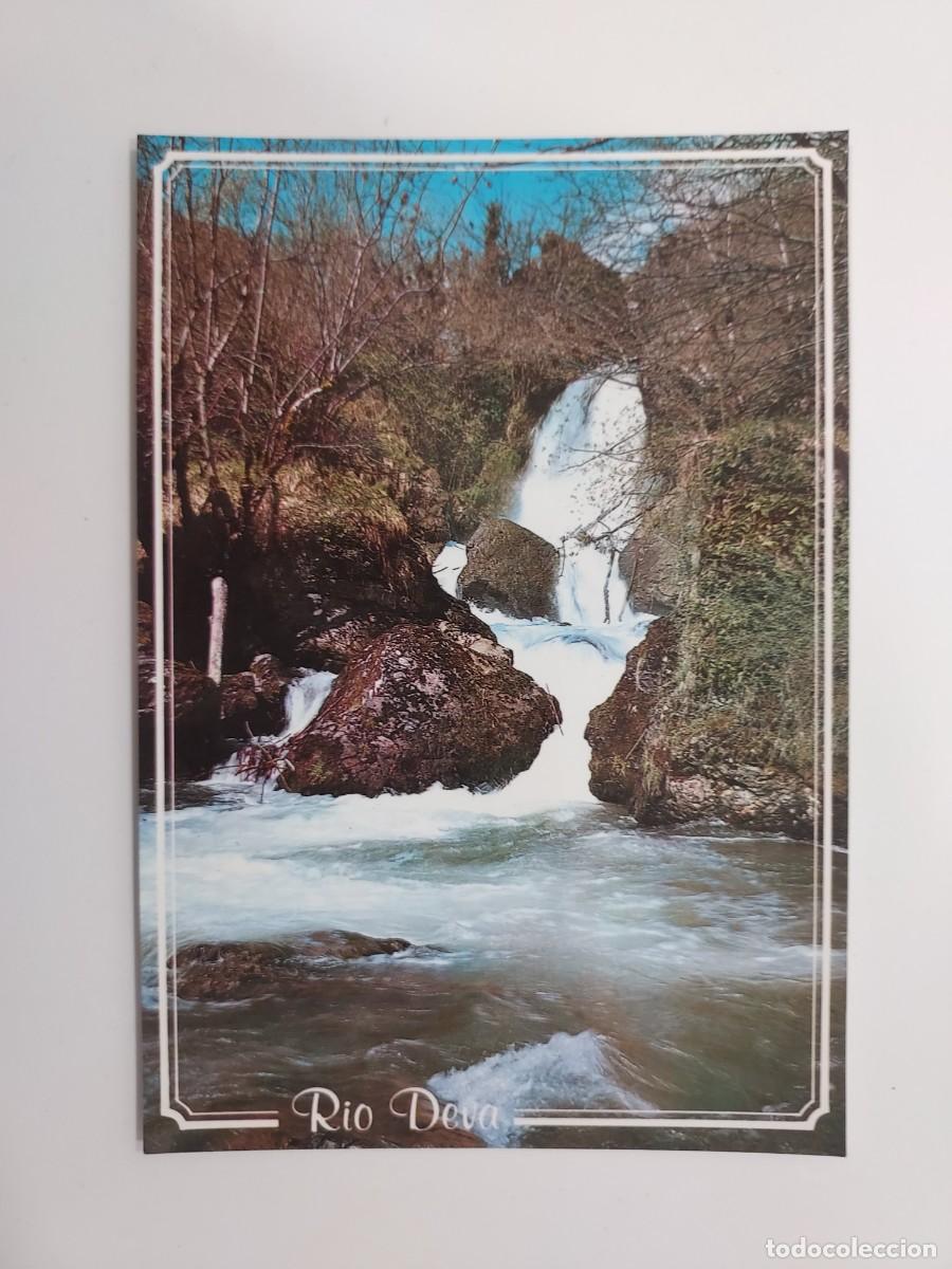 Postales: POSTAL PICOS DE EUROPA CASCADA DEL RIO DEVA. SIN CIRCULAR. 1985 - Foto 1