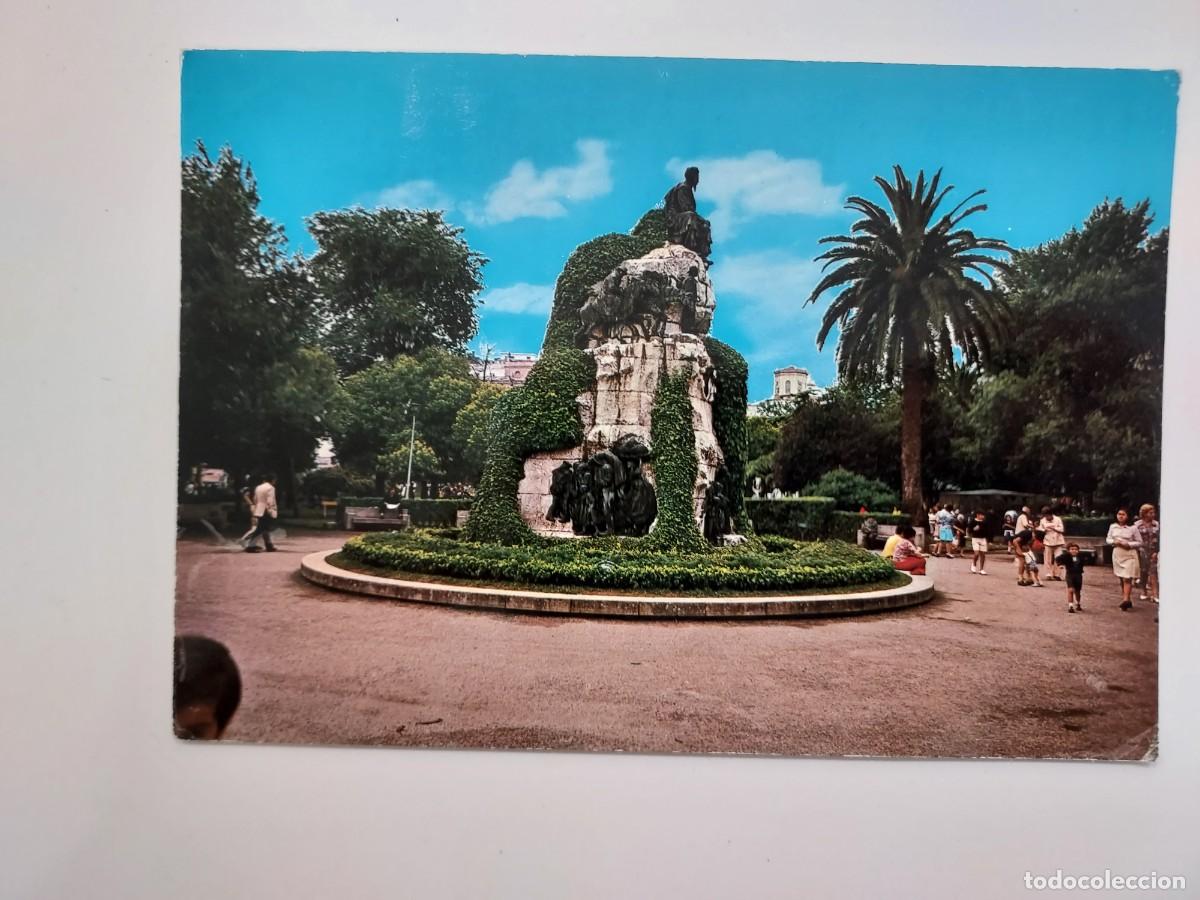 Postales: POSTAL SANTANDER MONUENTO A PEREDA. SIN CIRCULAR. 1973. CANTABRIA - Foto 1