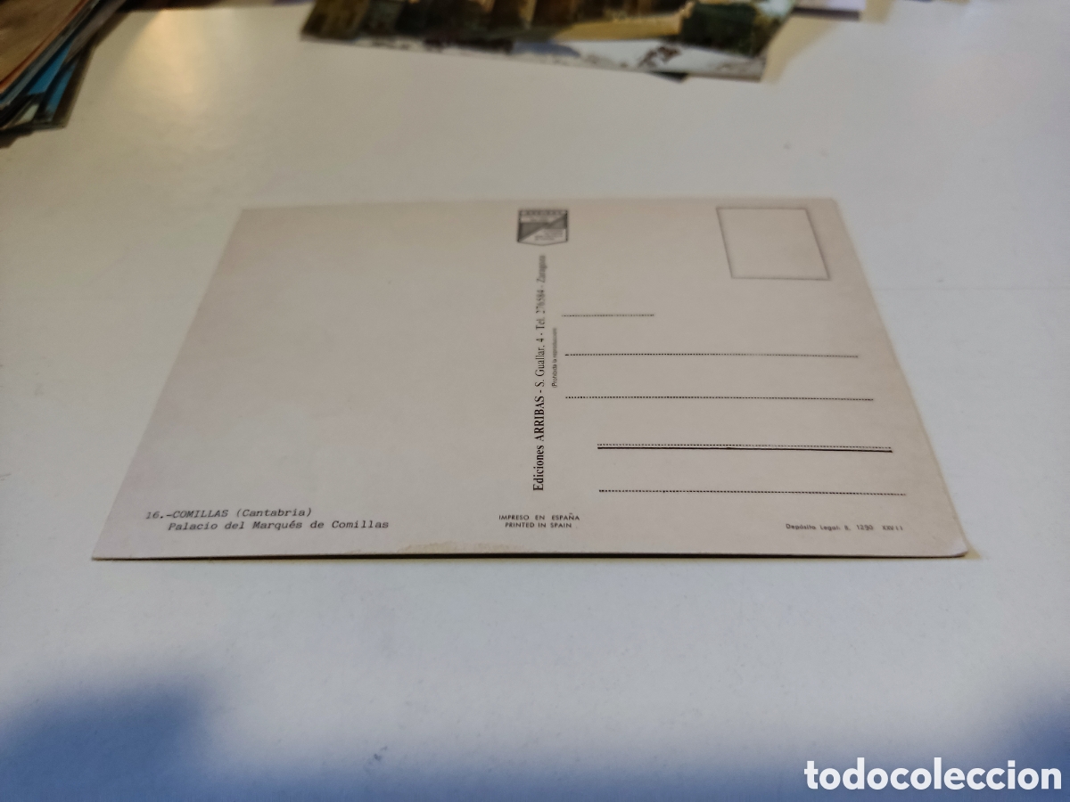 Postales: Postal Comillas Palacio del marqu&eacute;s de Comillas - Foto 2
