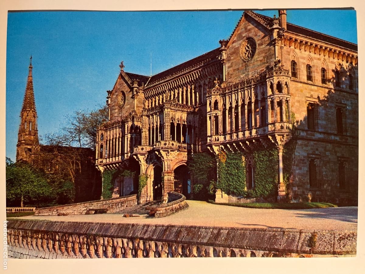 Postales: POSTAL. Comillas. Palacio del Marques. Cantabria. - Foto 1