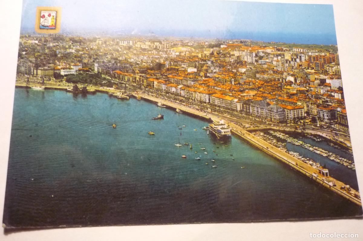 Postales: postal santander aerea circulada cm - Foto 1