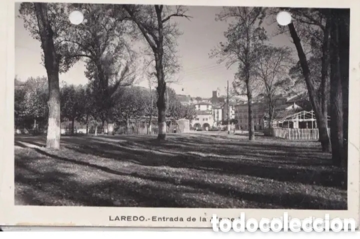 Postales: LAREDO (SANTANDER) - ENTRADA DE LA ALAMEDA - AUFER - Foto 1