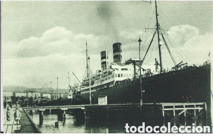 Postales: SANTANDER - EL MUELLE - A. FUERTES - Foto 1