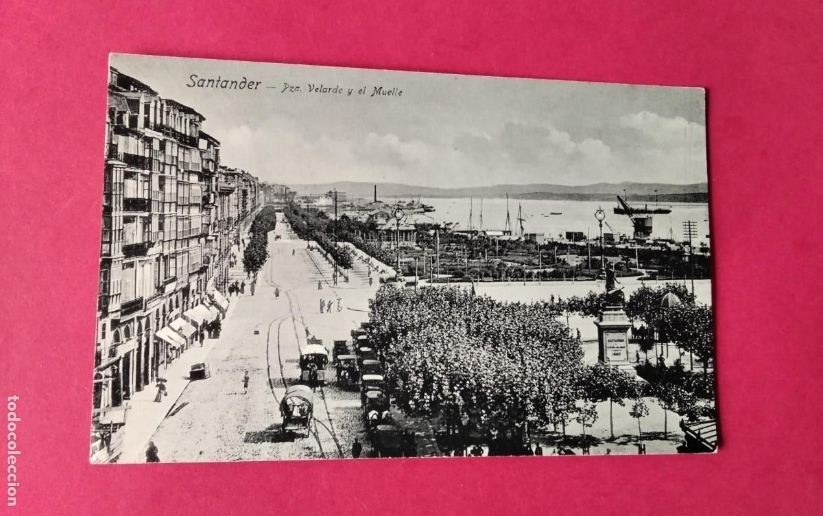 Postales: SANTANDER , POSTAL ANTIGUA , BLANCO Y NEGRO - Foto 1