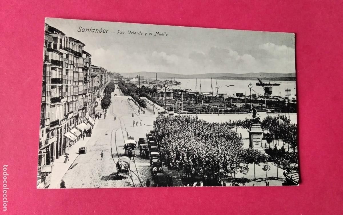Postales: SANTANDER , POSTAL ANTIGUA , BLANCO Y NEGRO - Foto 2