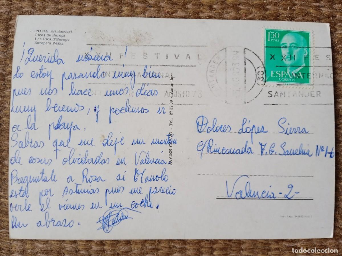 Postales: POTES - CANTABRIA - ED. JAVIER CALVO - Foto 2
