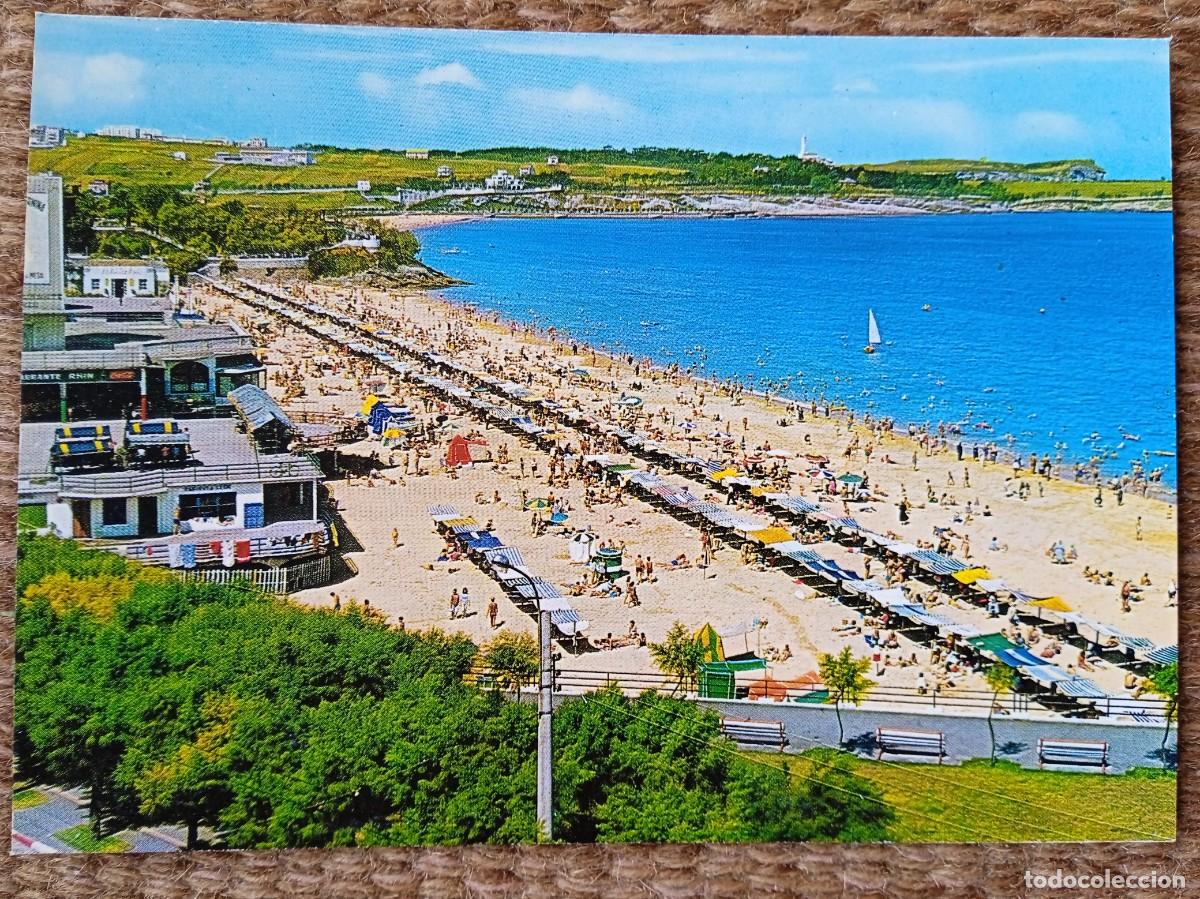 Postales: SANTANDER - PRIMERA PLAYA - ED. ARRIBAS - Foto 1
