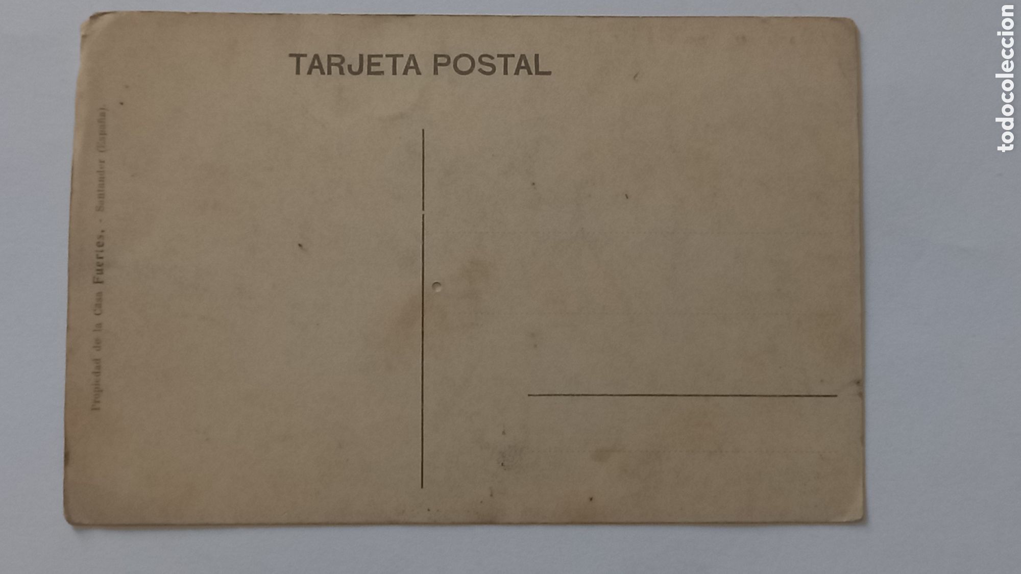 Postales: Postal SANTANDER. Estacion de la Costa - Foto 2