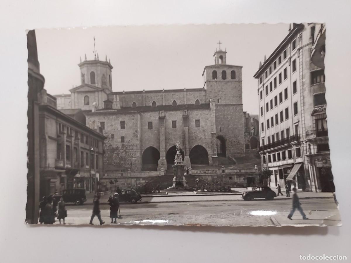 Postales: POSTAL SANTANDER LA CATEDRAL. SIN CIRCULAR. 1940 1950 - Foto 1