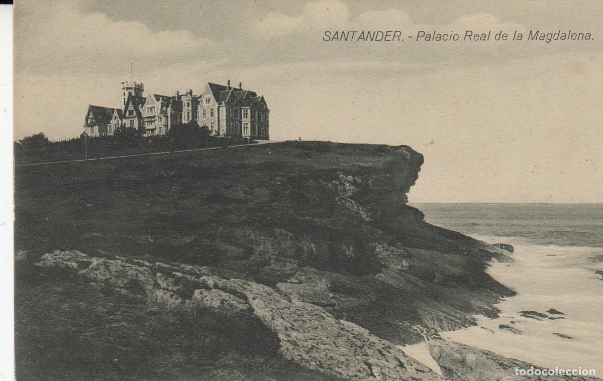 Postales: POSTAL DE SANTANDER PALACIO REAL DE LA MAGDALENA - Foto 1