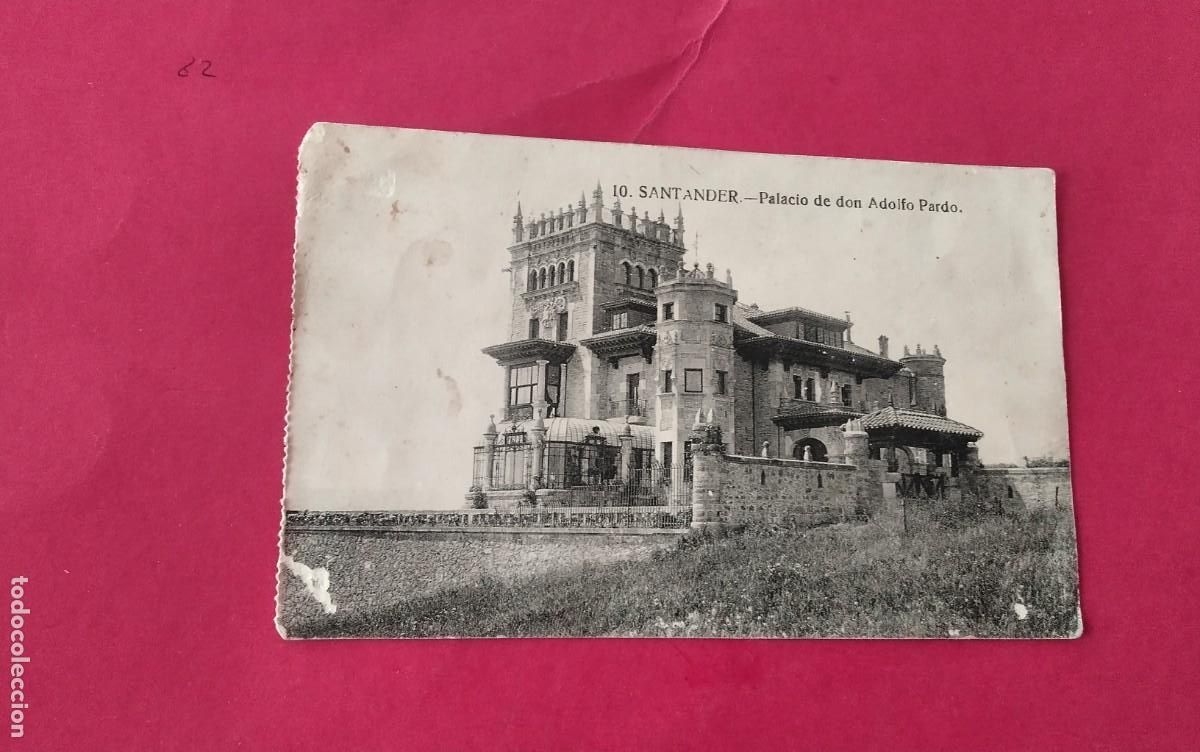 Postales: SANTANDER , POSTAL ANTIGUA , BLANCO Y NEGRO - Foto 2