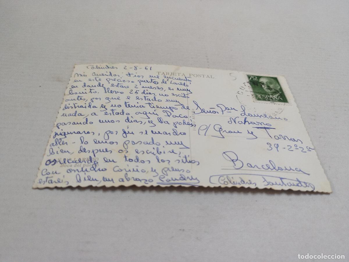 Postales: CANTABRIA - POSTAL LAREDO - BOCA DEL PUERTO - Foto 2