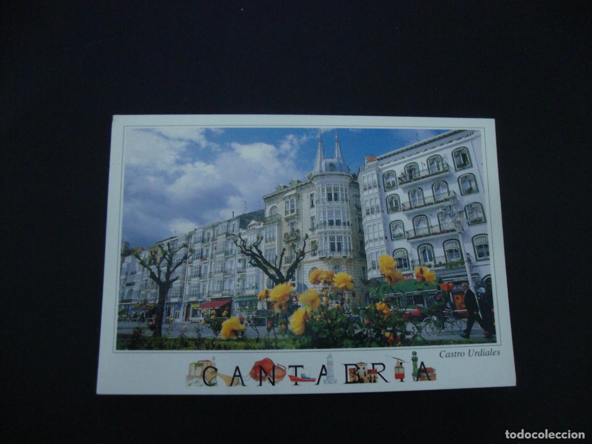 Postales: POSTAL CASTRO URDIALES AVENIDA DE LA CONSTITUCION - Foto 1