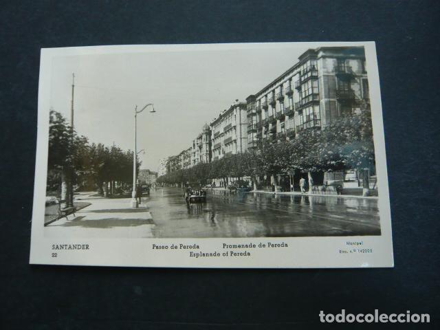 Postales: SANTANDER PASEO DE PEREDA - Foto 1