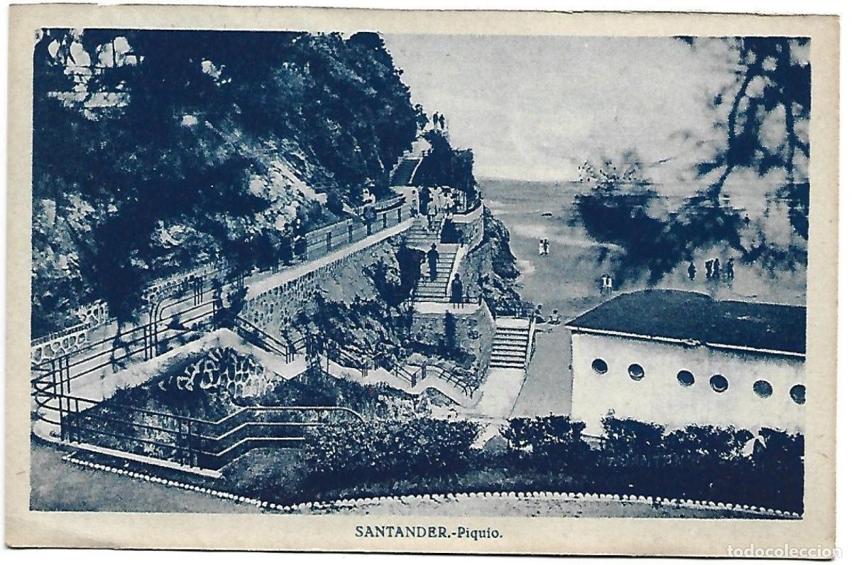 Postales: PIQUIO.- SANTANDER.. - Foto 1