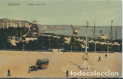 Postales: SANTANDER - AVENIDA ALFONSO XIII - Foto 1