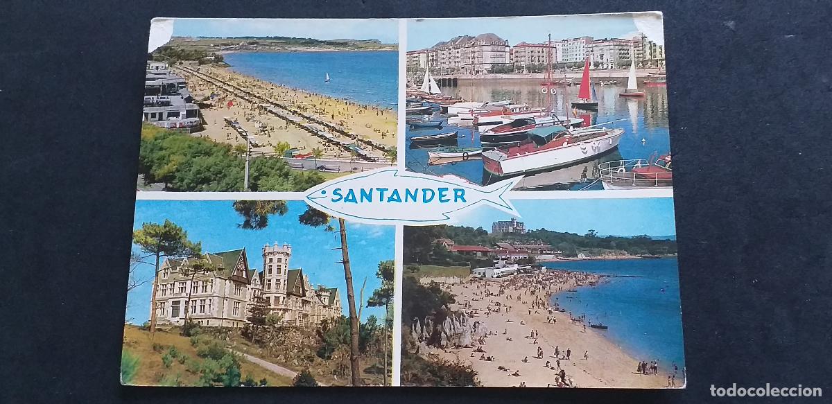 Postales: CANTABRIA-V5-150X105mm.-SANTANDER - Foto 1