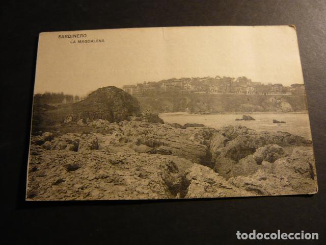 Postales: SANTANDER LA MAGDALENA POSTAL CON PUBLICIDAD - Foto 1